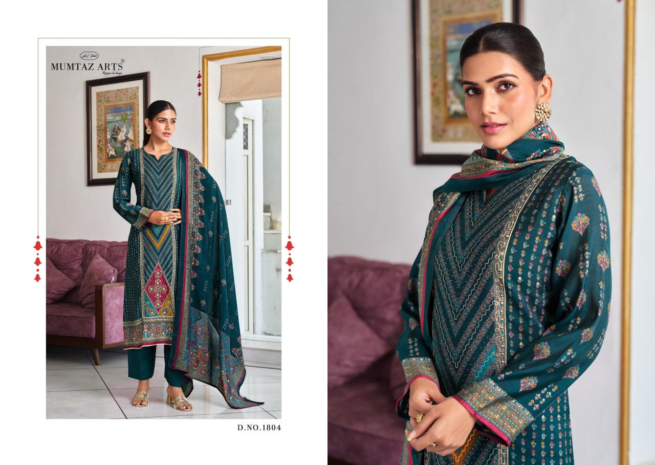 Mumtaz Arts Tohfa catalog fancy dress material wholesale in mumbai