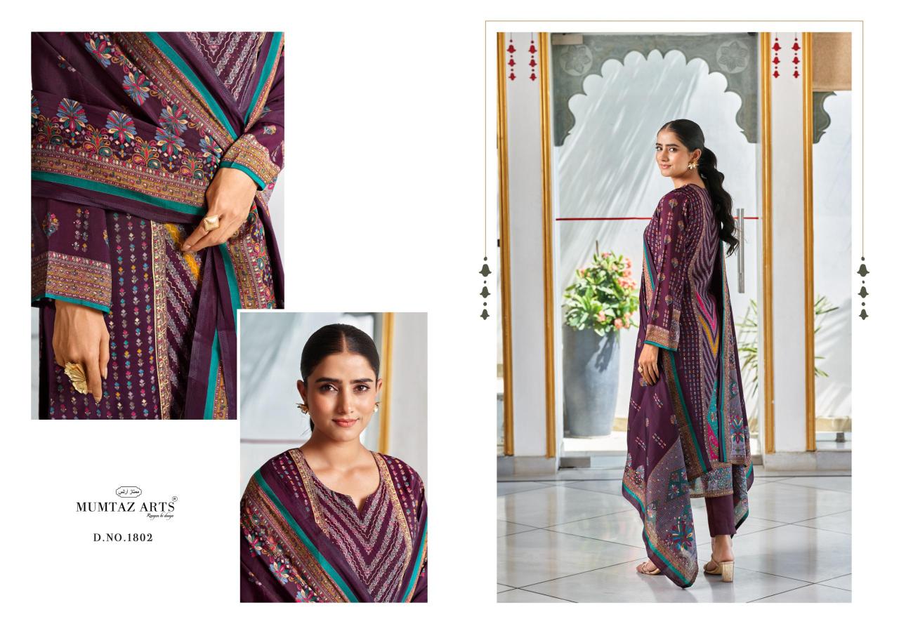 Mumtaz Arts Tohfa catalog fancy dress material wholesale in mumbai