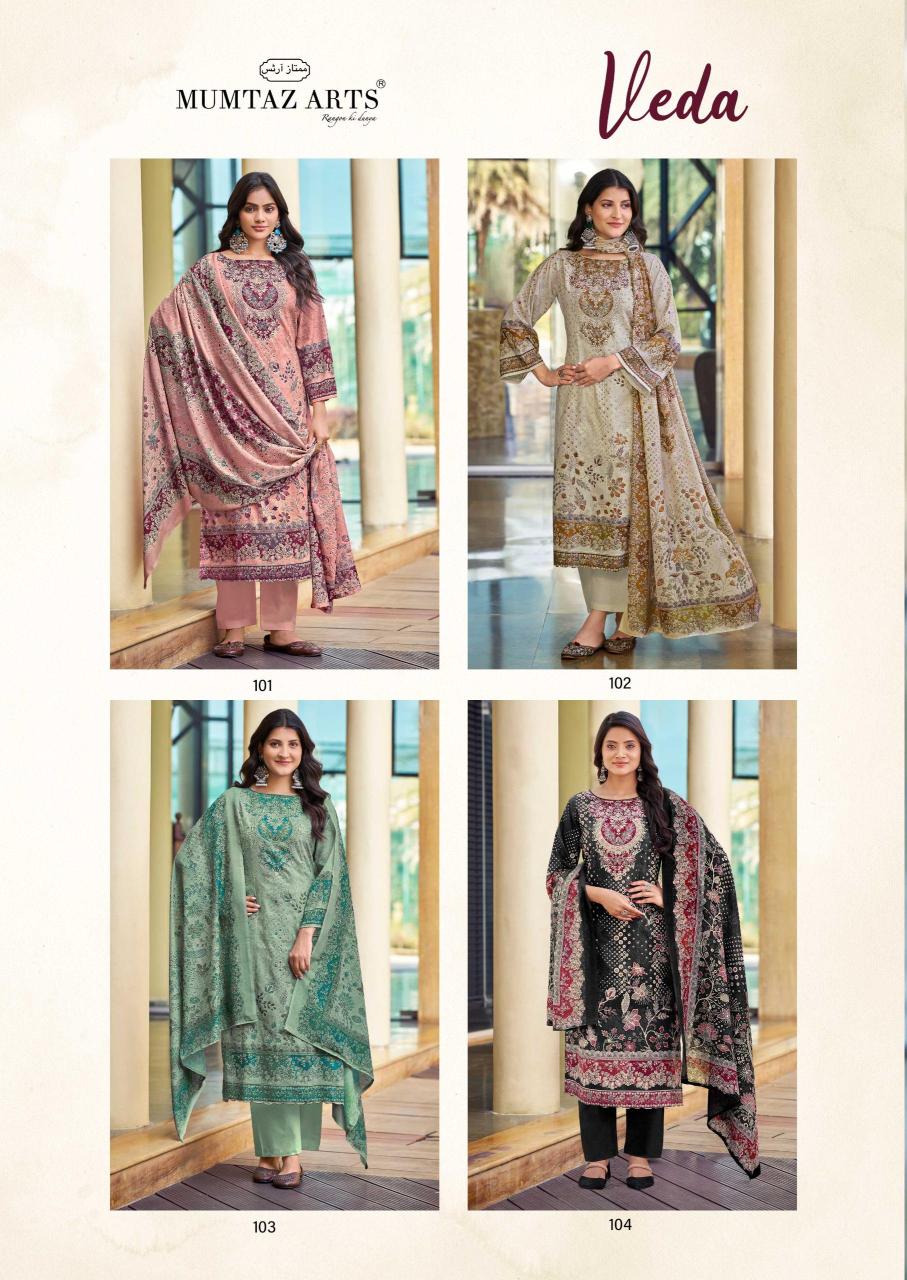 Mumtaz Arts Veda catalog wholesale ladies dress material suppliers in pune