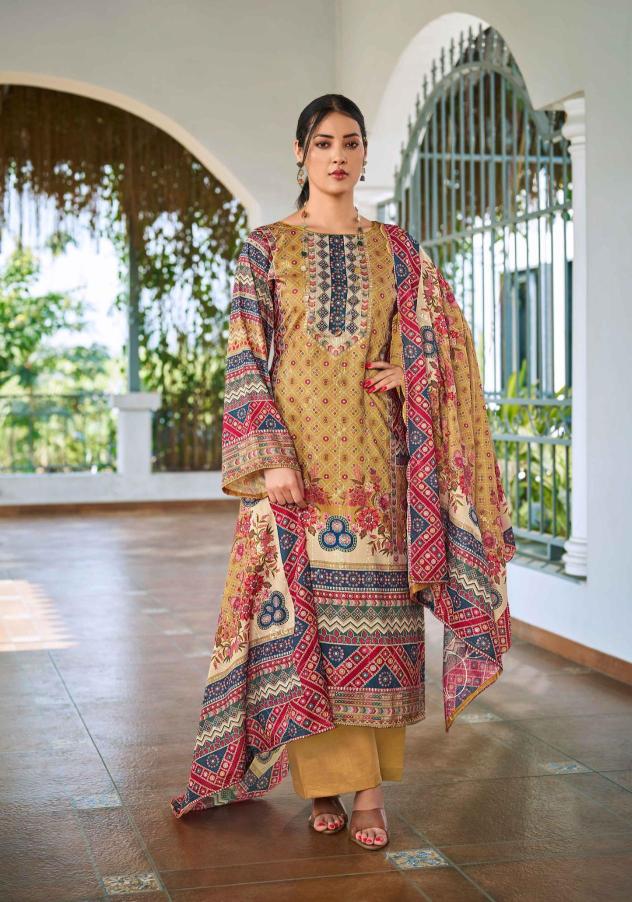 Mumtaz Arts Zareen catalog wholesale ladies dress material suppliers in vadodara