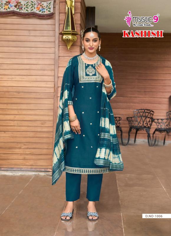 Mystic 9 Kashish vol 1 catalog best wholesale shops in surat for designer kurtis