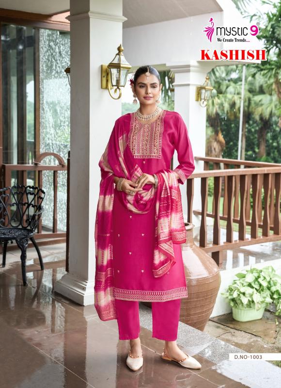 Mystic 9 Kashish vol 1 catalog best wholesale shops in surat for designer kurtis