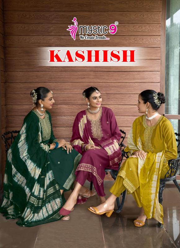 Mystic 9 Kashish vol 1 catalog best wholesale shops in surat for designer kurtis