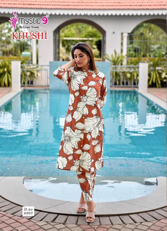 Mystic 9 Khushi Vol 6 catalog modest co ord sets wholesale