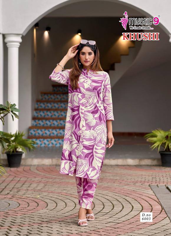 Mystic 9 Khushi Vol 6 catalog modest co ord sets wholesale