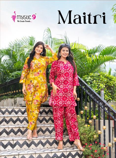 Mystic 9 Maitri vol 3 catalog co ord set wholesale