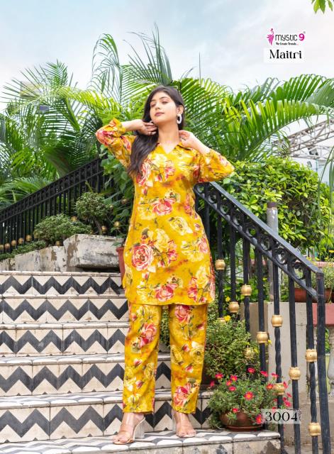 Mystic 9 Maitri vol 3 catalog co ord set wholesale