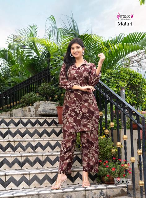 Mystic 9 Maitri vol 3 catalog co ord set wholesale
