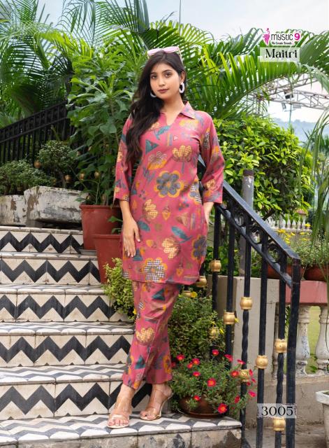 Mystic 9 Maitri vol 3 catalog co ord set wholesale