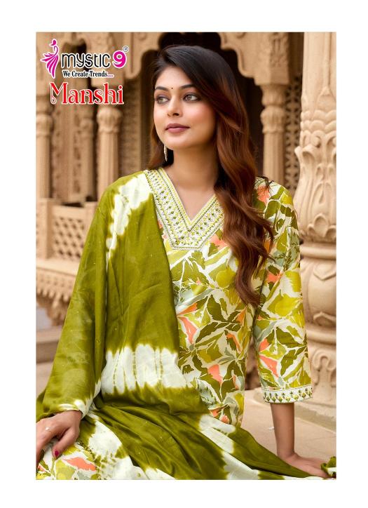 Mystic 9 Manshi vol 1 catalog wholesale kurti suppliers in surat