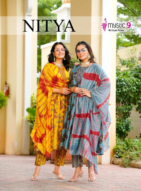 Mystic 9 Nitya vol 1 catalog kurti latest design surat wholesale
