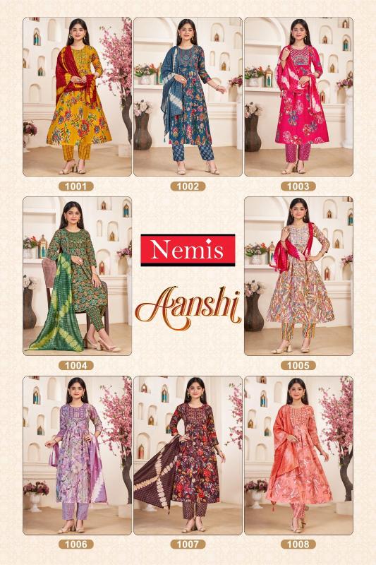 Nemis Aanshi Vol 1 catalog kurti wholsaler in surat