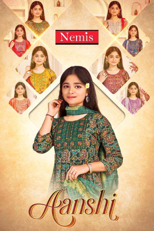 Nemis Aanshi Vol 1 catalog kurti wholsaler in surat