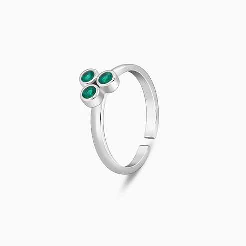 Nitya Silver Kanika Toe Rings