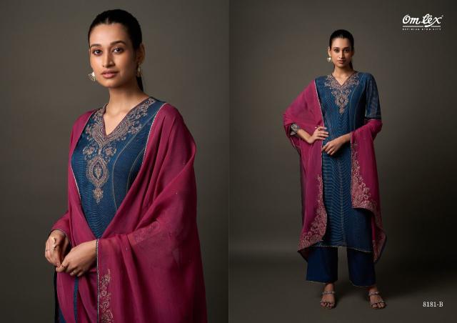 Omtex Ekisha catalog ladies salwar kameez wholesale