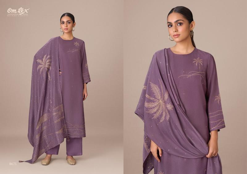 Omtex Emilia catalog best salwar kameez material in surat