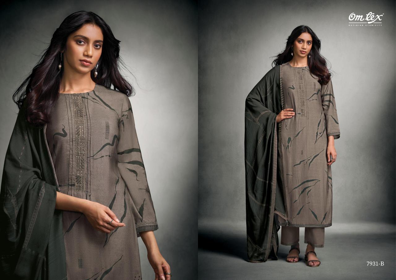 Omtex Silmaya catalog unstitched salwar kameez suppliers in surat