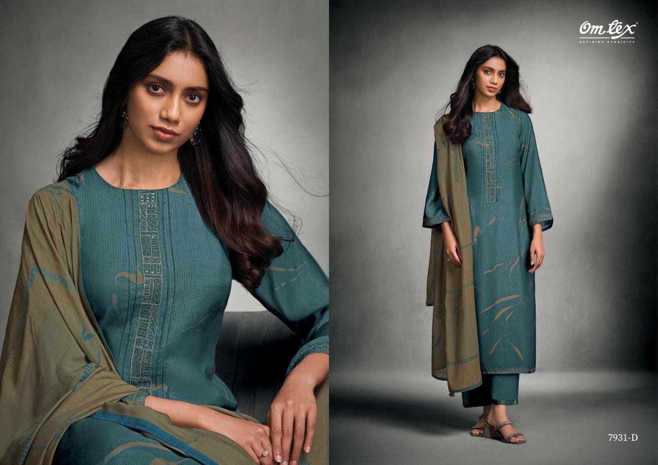Omtex Silmaya catalog unstitched salwar kameez suppliers in surat