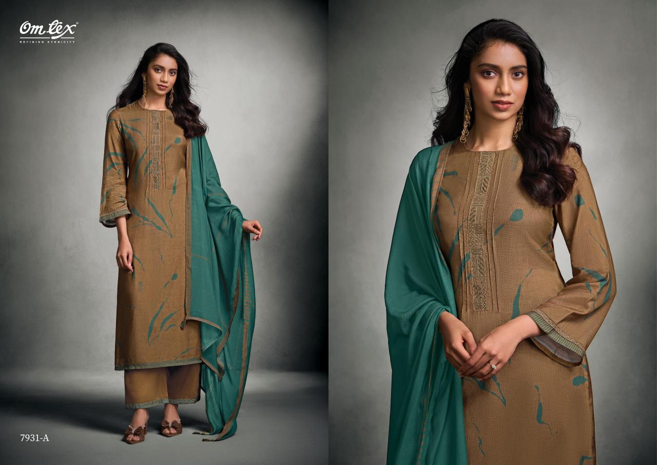 Omtex Silmaya catalog unstitched salwar kameez suppliers in surat
