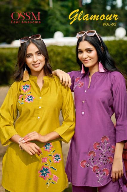 Ossm Glamour vol 2 catalog modest co ord sets for women