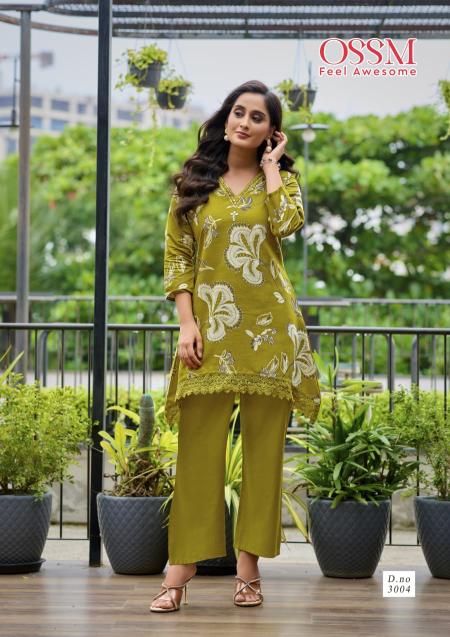 Ossm Lifestyle vol 3 catalog co ord sets manufacturers in india