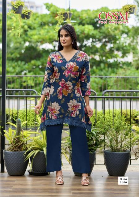 Ossm Lifestyle vol 3 catalog co ord sets manufacturers in india