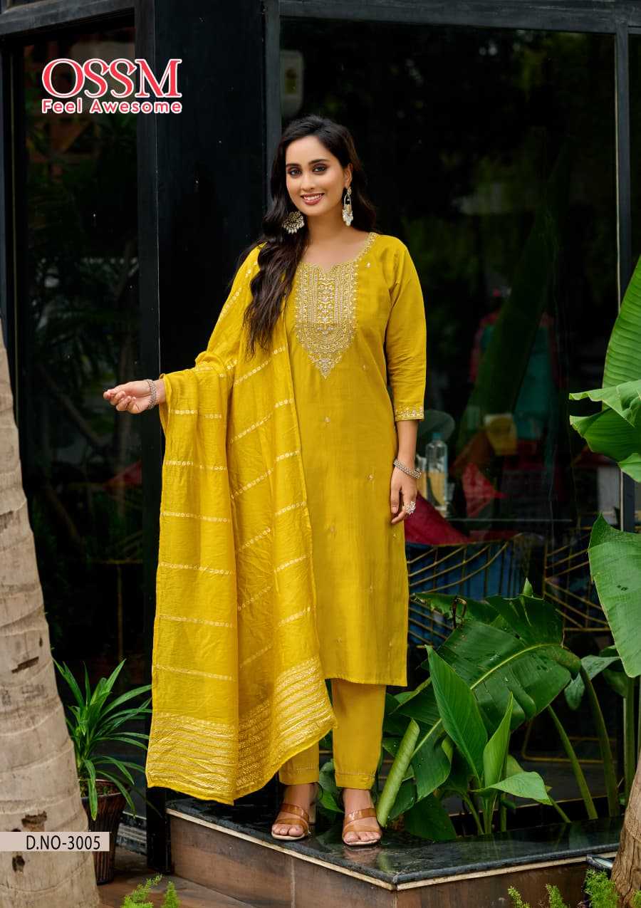 Ossm Mishu Vol 3 catalog kurti exporter in surat