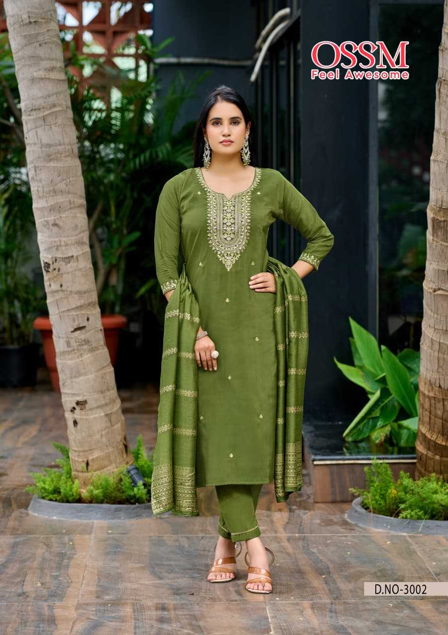 Ossm Mishu Vol 3 catalog kurti exporter in surat