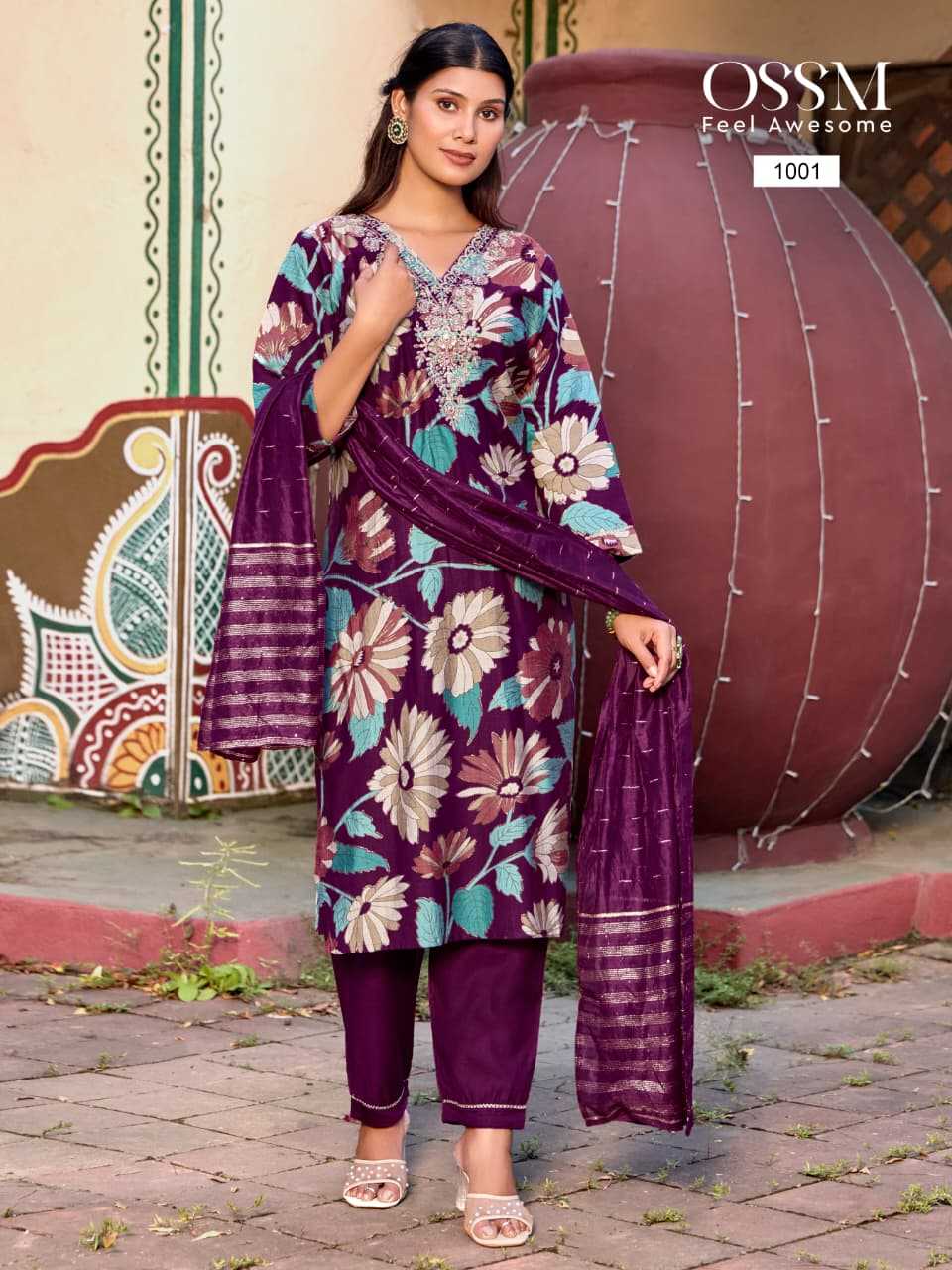 Ossm Muskan Vol 9 Catalog westside kurti india