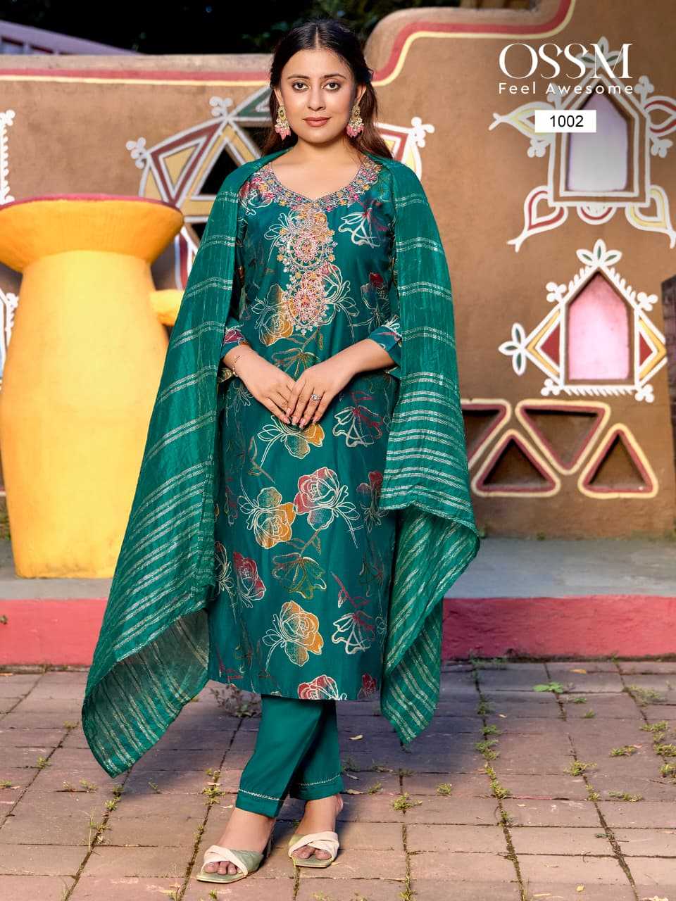 Ossm Muskan Vol 9 Catalog westside kurti india