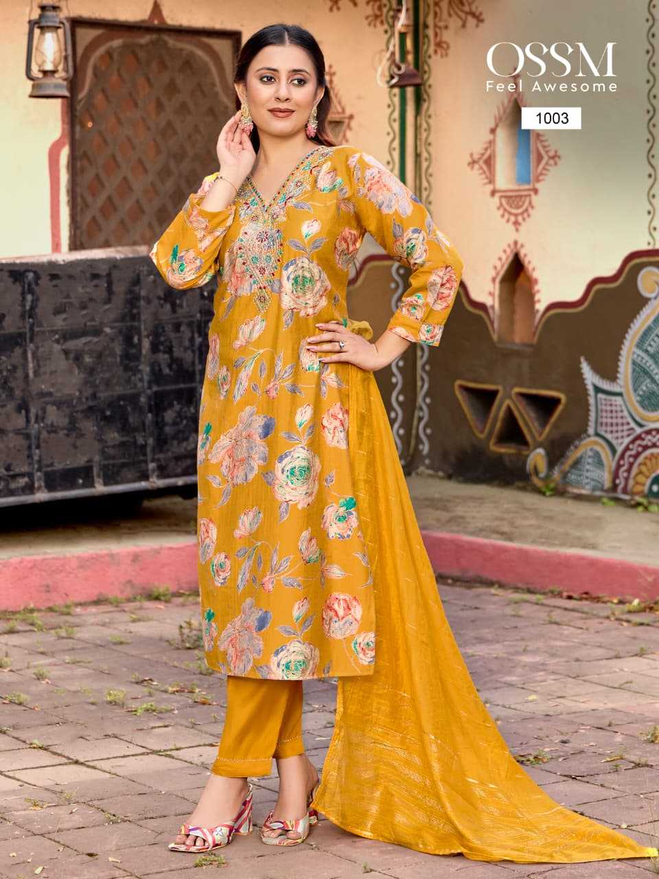 Ossm Muskan Vol 9 Catalog westside kurti india