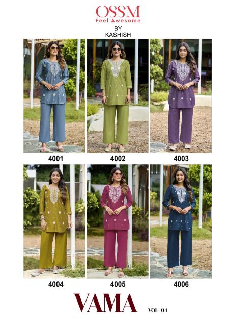 Ossm Vama Vol 4 catalog co ord sets manufacturers in india