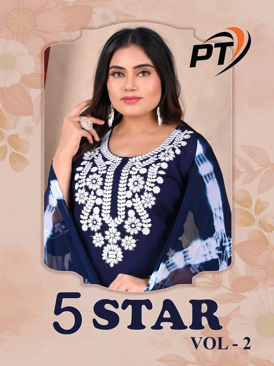 Padmavati 5 Star vol 2 catalog kurti kanchali dress taylor in surat