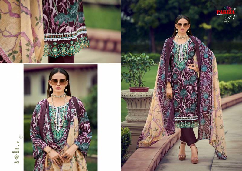 Pakiza Flora Vol 4 catalog pakistani suits wholesale in gujarat 