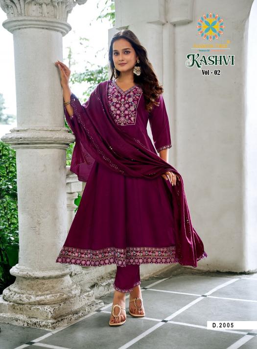 Passion Tree Kashvi vol 2 catalog wholesale anarkali kurtis