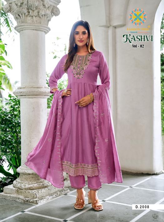 Passion Tree Kashvi vol 2 catalog wholesale anarkali kurtis