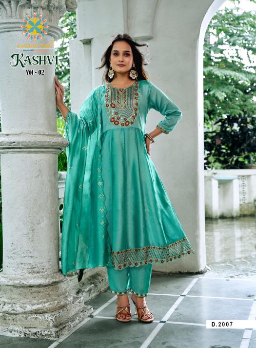 Passion Tree Kashvi vol 2 catalog wholesale anarkali kurtis