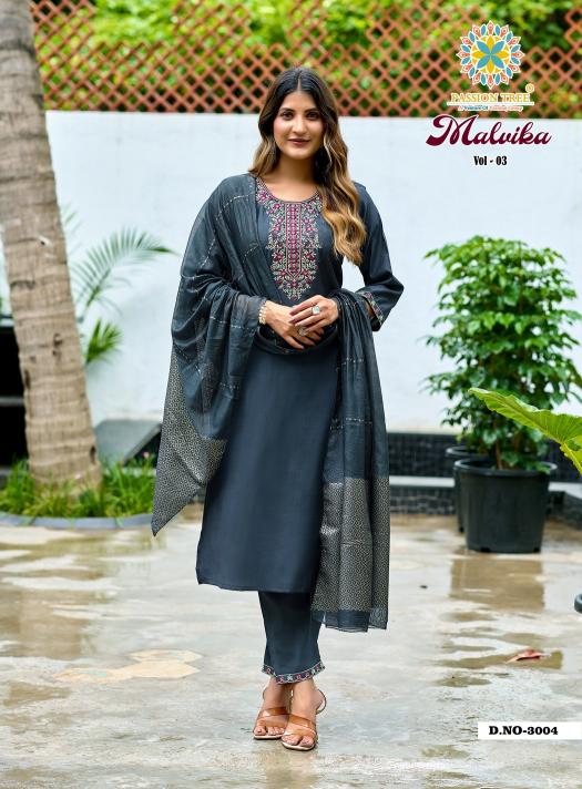 Passion Tree Malvika Vol 3 Catalog surat wholesale winter kurtis