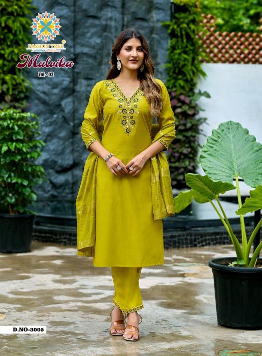Passion Tree Malvika Vol 3 Catalog surat wholesale winter kurtis