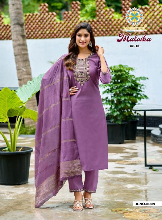 Passion Tree Malvika Vol 3 Catalog surat wholesale winter kurtis