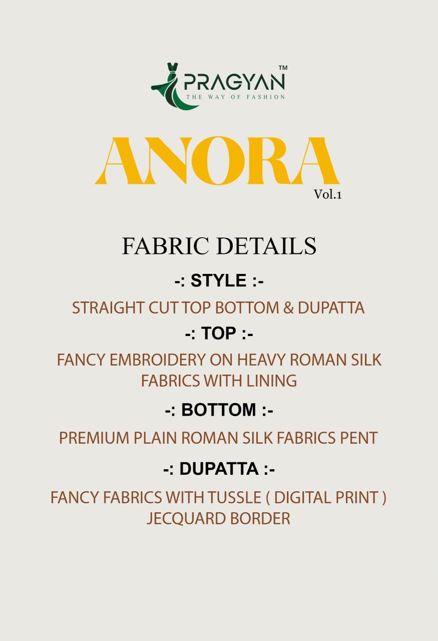 Pragyan Anora vol 1 catalog kurti wholsale market surat abhishek market