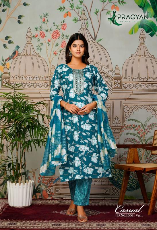 Pragyan Casual vol 1 catalog kurti manufacturer in surat