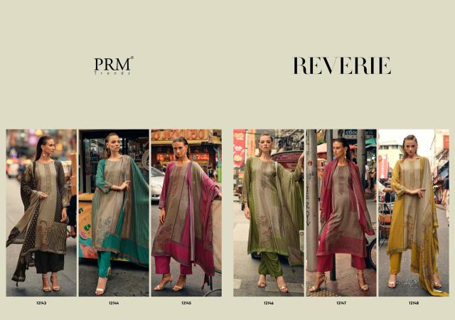 PRM Trendz Reverie Catalog hindmata wholesale dress material market