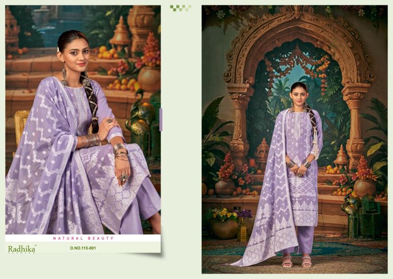 Radhika Azara Banarashi Adah Vol 7 catalog ladies dress material wholesale market in surat