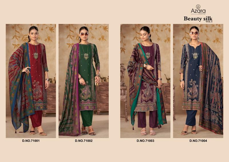 Radhika Azara Beauty Silk Vol 5 catalog suit dress material wholesale