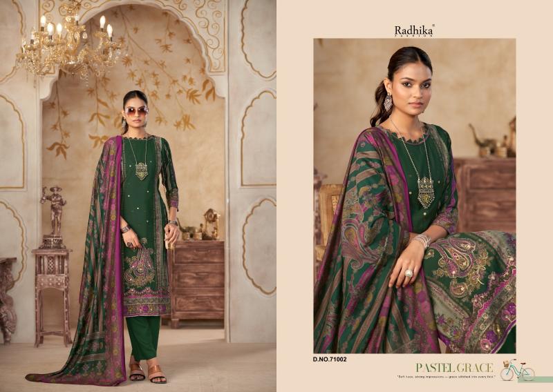 Radhika Azara Beauty Silk Vol 5 catalog suit dress material wholesale