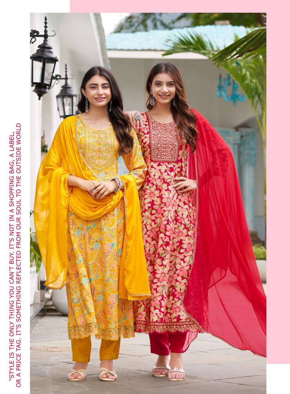 Radhika LifeStyle Anarkali Vol 7 Catalog kurtis wholesalers surat gujarat india