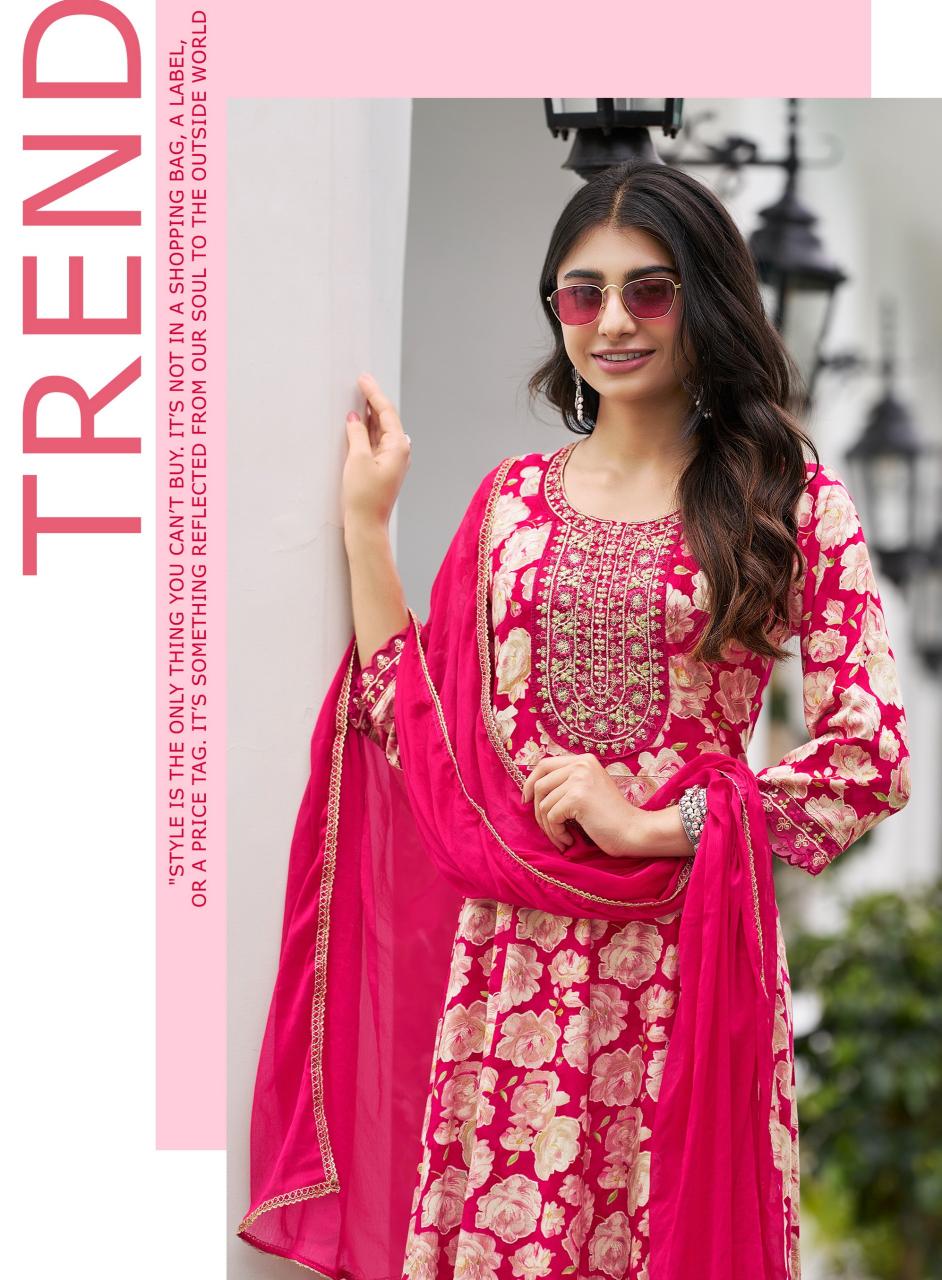 Radhika LifeStyle Anarkali Vol 7 Catalog kurtis wholesalers surat gujarat india