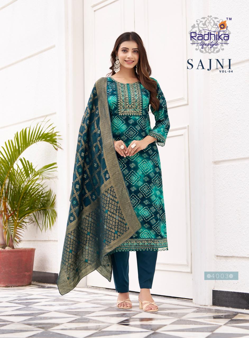Radhika Lifestyle Sajni Vol 3 catalog surat market for kurti wholesale rate