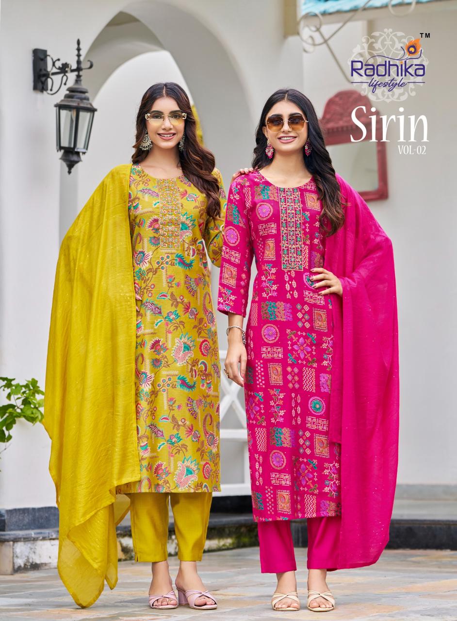 Radhika LifeStyle Sirin Vol 2 Catalog wholesale kurti dealers in surat